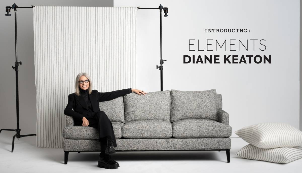 Shop the S.Harris Exclusive Fabric Line Elements Curated by Diane Keaton at Gables New York near Staten Island, New York (NY)