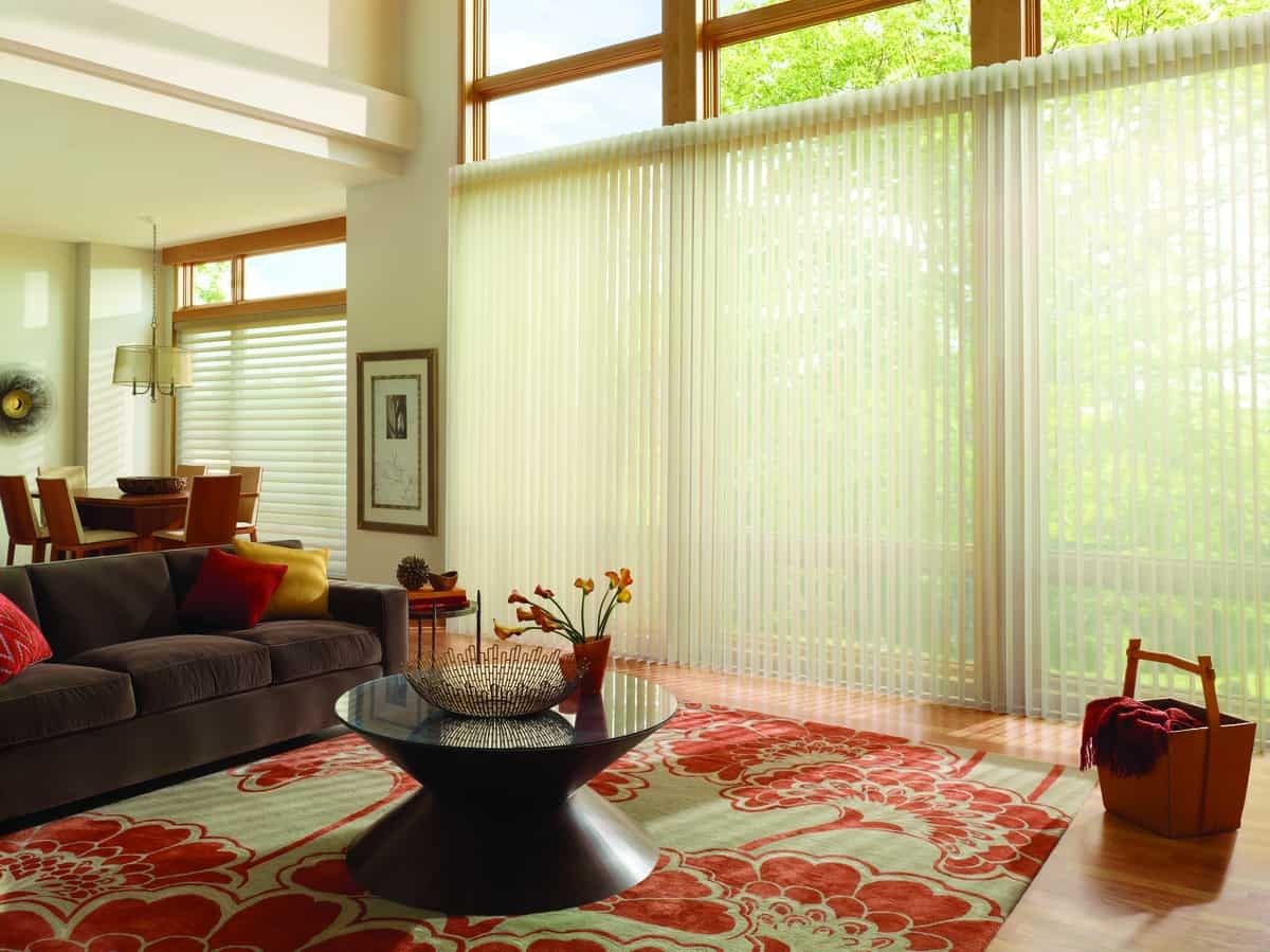 Luminette® Privacy Sheers near Staten Island, New York (NY) with vertical vanes, various colors, and more.