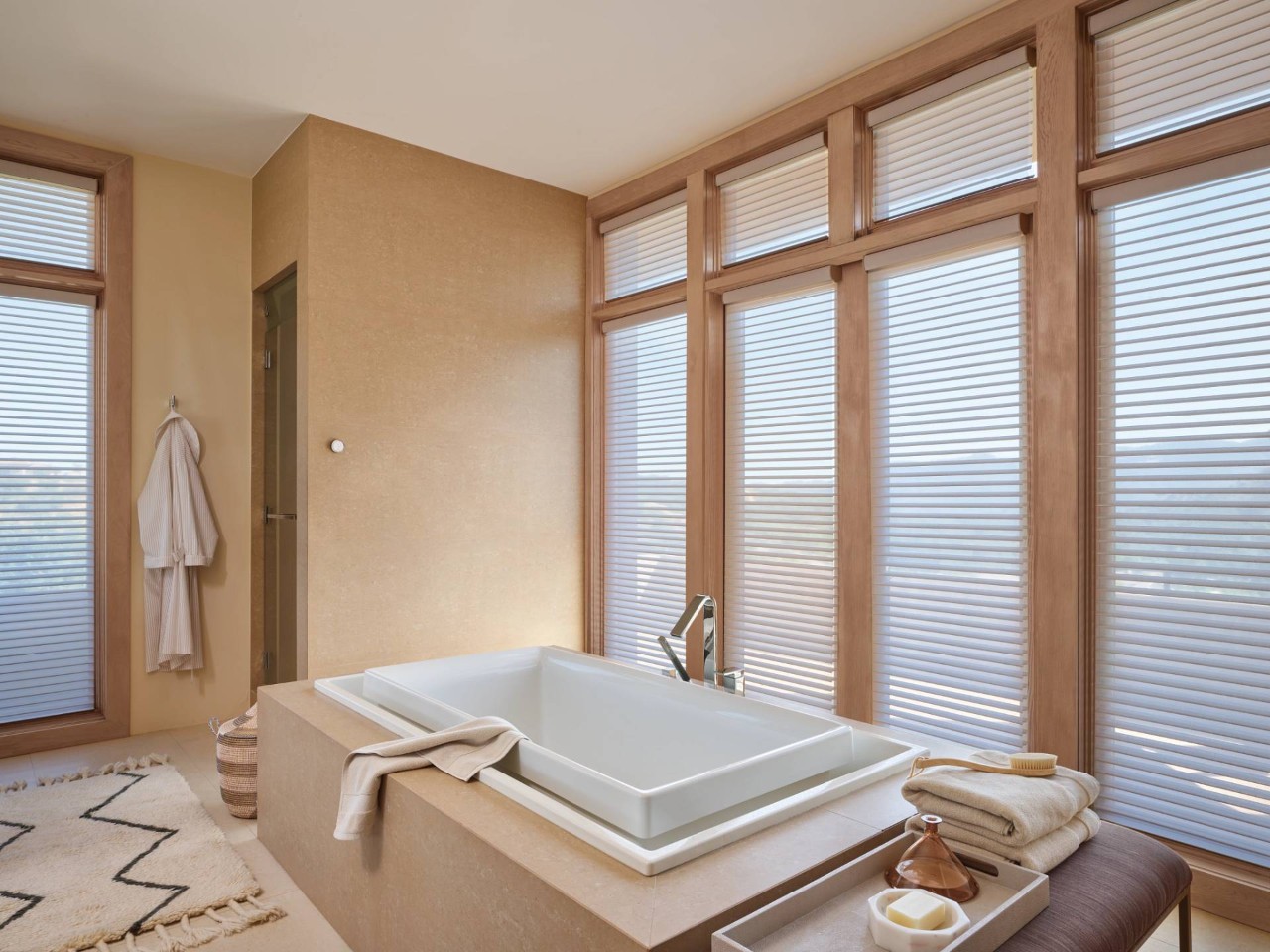 Hunter Douglas Silhouette® Sheer Shades in a home near Staten Island, New York (NY)